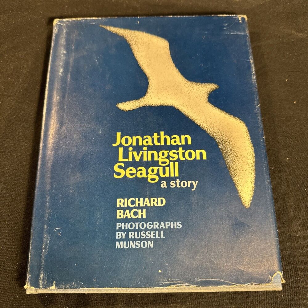 Jonathan Livingston Seagull: A Story by Richard Bach *1970* HCDJ 1st Edition